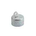 Chain Link 3" [2 7/8" OD] Offset Rail End Cup - End Rail (Pressed Steel)
