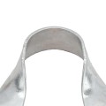 Chain Link 1 3/8" x 1 3/8" Cross-Connector for Greenhouses - Purlin Bracket (Galvanized Steel)