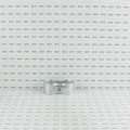Chain Link 1 5/8" [1 5/8" OD] x 1 5/8" [1 5/8" OD] Saddle Clamp, Kennel Clamp (Galvanized Steel) (Clamp)