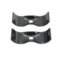 Chain Link 1 5/8" [1 3/8" OD] x 1 5/8" [1 3/8" OD] Saddle Clamp, Kennel Clamp (Powder Coated Black Hot Dip Galvanized Steel) (Clamp)