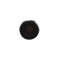 Chain Link 1 3/8" Black Die-Cast Aluminum External Acorn Post Cap Chain Link Acorn Pipe Post Cap
