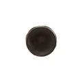 Chain Link 1 5/8" Black Die-Cast Aluminum External Acorn Post Cap Chain Link Acorn Pipe Post Cap