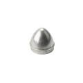 Chain Link 2 1/2" Die-Cast Aluminum External Acorn Post Cap (Fits 2 3/8" OD) Chain link Acorn Pipe Post Cap