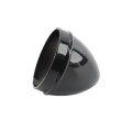 Chain Link 2 1/2" Black Die-Cast Aluminum External Acorn Post Cap (Fits 2 3/8" OD) Chain link Acorn Pipe Post Cap