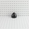 Chain Link 2 1/2" Black Die-Cast Aluminum External Acorn Post Cap (Fits 2 3/8" OD) Chain link Acorn Pipe Post Cap