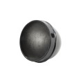 Chain Link 2 1/2" Black Die-Cast Aluminum External Acorn Post Cap (Fits 2 3/8" OD) Chain link Acorn Pipe Post Cap