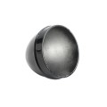 Chain Link 2 1/2" Black Die-Cast Aluminum External Acorn Post Cap (Fits 2 3/8" OD) Chain link Acorn Pipe Post Cap