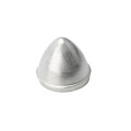 Chain Link 3" Die-Cast Aluminum External Acorn Post Cap (Fits 2 7/8" OD) Chain Link Acorn Pipe Post Cap
