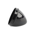 Chain Link 3" Black Die-Cast Aluminum External Acorn Post Cap (Fits 2 7/8" OD) Chain Link Acorn Pipe Post Cap