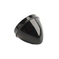 Chain Link 3" Black Die-Cast Aluminum External Acorn Post Cap (Fits 2 7/8" OD) Chain Link Acorn Pipe Post Cap