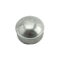 Chain Link Fence 1 11/16" [1 11/16" OD] Round Dome External Fence Post Cap (Pressed Steel)