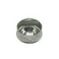 Chain Link Fence 1 11/16" [1 11/16" OD] Round Dome External Fence Post Cap (Pressed Steel)