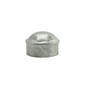 Chain Link Fence 1 11/16" [1 11/16" OD] Round Dome External Fence Post Cap (Pressed Steel)