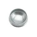 Chain Link Fence 2 1/2" [2 3/8" OD] Round Dome External Fence Post Cap (Pressed Steel)