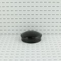 Chain Link Fence 4 1/2" [And SCH40 4 1/2" OD Pipe] Powder Coated Black External Round Dome Fence Post Cap (Powder Coated Black Hot Dip Galvanized Steel)