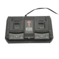 Titan Post Drivers PED1040E 40V DC Battery Power Post Driver with (2) 4Ah Batteries, Dual Charger, & Adapter Sleeves