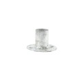 Chain Link 1 3/8" (Fits 1 3/8" OD) Post Floor Flanges - Pressed Steel Surface Mount Floor Flange (Pressed Steel)