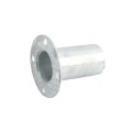 Chain Link 1 5/8" (Fits 1 5/8" OD) Post Floor Flanges - Pressed Steel Surface Mount Floor Flange (Pressed Steel)
