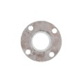 Chain Link 1 5/8" (Fits 1 5/8" OD) Post Floor Flanges - Pressed Steel Surface Mount Floor Flange (Pressed Steel)