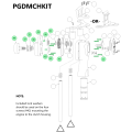 Titan Post Drivers Clutch Assembly, 3200/3200X - Diagram