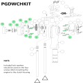 Titan Post Drivers Clutch Assembly 2000/2000X - Diagram