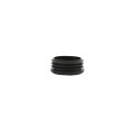Chain Link Black Pipe Plug for 1 5/8" Pipe or 1.375" ID - Internal Pipe Cap (Polyethylene)