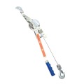 Chain Link Fence 12-Foot Power Pull Ratchet Tool (1 Ton Pull Capacity with 3/16" Cable)