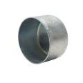 Chain Link 3 1/2" [3 1/2" OD] Offset Rail End Cup - End Rail (Pressed Steel)
