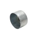 Chain Link 3 1/2" [3 1/2" OD] Offset Rail End Cup - End Rail (Pressed Steel)