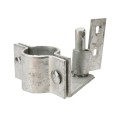 Chain Link 1 5/8" [1 5/8" OD] Rolo Rolling Gate Latch for Sliding Gates (Galvanized Pressed Steel)