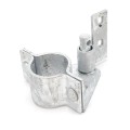 Chain Link 2" [1 7/8" OD] Rolo Rolling Gate Latch for Sliding Gates (Galvanized Pressed Steel)