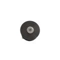 Chain Link 2 1/2" [2 3/8" OD] Round Post x 1 5/8" Round Gate Frame Premium Nylon Mini Cantilever Roller w/ Safety Cover for Sliding Gates (Galvanized Pressed Steel)