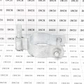 2 1/2" Self-Closing Gravity Hinge 2 1/2" [2 3/8" OD] Post x 1 3/8" [1 3/8" OD] Gate Frame Gravity Hinge For Chain Link Fence Swing Gates (Galvanized Pressed Steel)