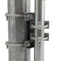 Self Closing Spring Gate Hinge Universal Installation (1 3/8" / 1 5/8" / 1 7/8" Gate Frame) (2 3/8" / 2 7/8" Post) Grey Each