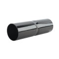 Chain Link 1 5/8" x 6" Black Top Rail Fence Sleeve (Pressed Steel)