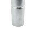 Chain Link 3" (2 7/8" OD) x 10" Extra Heavy-Duty Top Rail Fence Sleeve (Galvanized Pressed Steel) (Sleeves)
