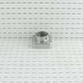 Vinyl Fence Steel No Dig Donuts for 4" x 4" Vinyl Posts and 2" (1 7/8" OD) Pipe 