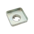 Vinyl Fence Steel No Dig Donuts for 5" x 5" Vinyl Posts and 2" (1 7/8" OD) Pipe (Default)