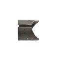 Chain Link Pipe Saddle 1 5/8" x 1 5/8" Pipe Pal Weld on Saddle (Bare Raw Steel) - SPP158X158