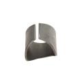 Chain Link Pipe Saddle 1 5/8" x 1 5/8" Pipe Pal Weld on Saddle (Bare Raw Steel) - SPP158X158
