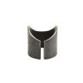 Chain Link Pipe Saddle 1 5/8" x 1 5/8" Pipe Pal Weld on Saddle (Bare Raw Steel) - SPP158X158
