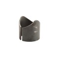 Chain Link Pipe Saddle 1 5/8" x 1 5/8" Pipe Pal Weld on Saddle (Bare Raw Steel) - SPP158X158
