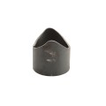 Chain Link Pipe Saddle 1 5/8" x 1 5/8" Pipe Pal Weld on Saddle (Bare Raw Steel) - SPP158X158