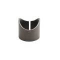 Chain Link Pipe Saddle 1 7/8" x 1 7/8" Pipe Pal Weld on Saddle (Bare Raw Steel) - SPP178X178