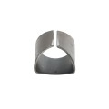 Chain Link Pipe Saddle 1 7/8" x 1 7/8" Pipe Pal Weld on Saddle (Bare Raw Steel) - SPP178X178