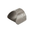 Chain Link Pipe Saddle 2 3/8" x 2 3/8" Pipe Pal Weld on Saddle (Bare Raw Steel) - SPP238X238