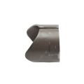 Chain Link Pipe Saddle 2 3/8" x 2 3/8" Pipe Pal Weld on Saddle (Bare Raw Steel) - SPP238X238