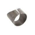 Chain Link Pipe Saddle 2 3/8" x 2 3/8" Pipe Pal Weld on Saddle (Bare Raw Steel) - SPP238X238