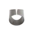 Chain Link Pipe Saddle 2 3/8" x 2 3/8" Pipe Pal Weld on Saddle (Bare Raw Steel) - SPP238X238