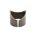 Chain Link Pipe Saddle 2 3/8" x 2 3/8" Pipe Pal Weld on Saddle (Bare Raw Steel) - SPP238X238